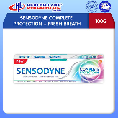 SENSODYNE COMPLETE PROTECTION+FRESH BREATH (100G)